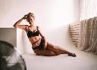 LisaDiamond - Unglaublich sexy Blondine mit großen grauen Augen.